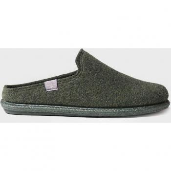 TONI PONS TOMAS-RW Zapatillas de casa para hombre con suela de goma y forro de pelo, fabricadas en fieltro reciclado