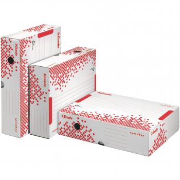 Speedbox Esselte: Confezione di 20 Scatole Archivio – 8x25x35 cm
