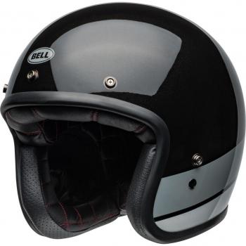 Bell Custom 500 Apex Jethelm Schwarz Grau
