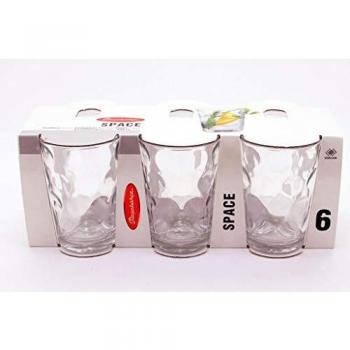 Pasabahce Space 6‑Ersteller – 200 ml Gläser – Stilvolles Tischaccessoire