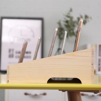 Wooden Organizer Box for Phone Repair Tools