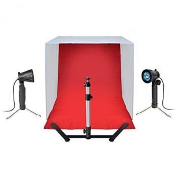 BR‑2118B Bresser Produktaufnahme‑Set mit weißem Hintergrund 60 × 60 × 60 cm