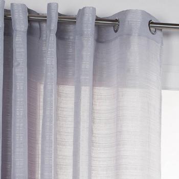 Voilage Lola Gris 300 × 240 cm (tamisant)