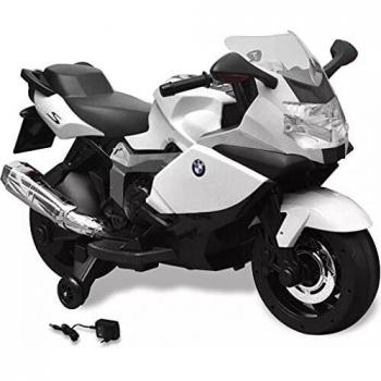 Moto Elettrico BMW 283 per Bambini Bianca 6 V