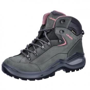 Grijze Renegade Evo GTX Middelschoen Lowa (Vrouw) – Rosé Accent