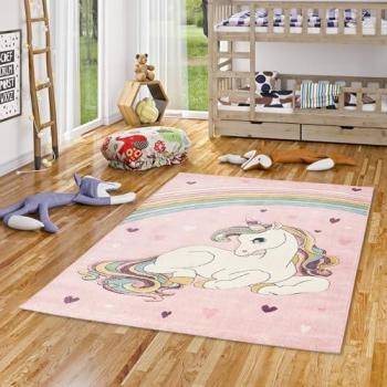 Pergamon Kindertapete Maui Kids Pastell-Einhorn – 200 x 290 cm