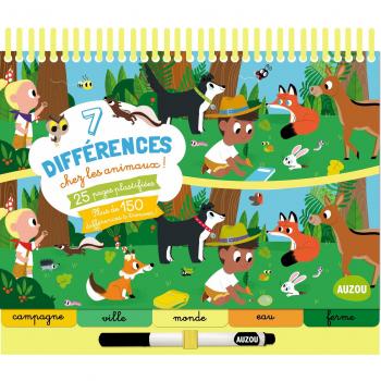 7 differences chez les animaux
