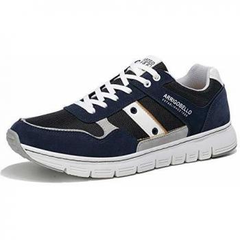 ARRIGO BELLO Herren Sneaker Freizeitschuhe Sportschuhe Laufschuhe Atmungsaktiv Leichte Wanderschuhe Trainers Schuhe Größe 40-46 (44 EU, Grün)