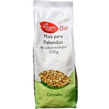 Maíz para Palomitas Bio, 500 g. El Granero