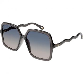 Chloé CH0086S-001 Grey Oversized Sunglasses