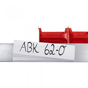 Clear Magnetic Ticket Holder for Racking