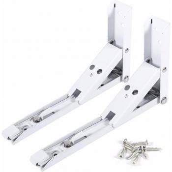 Support mural multifonctionnel triangulaire repliable – 2 pièces