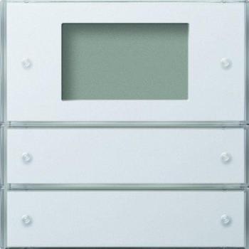 Gira 2042112 3 Plus 2gang pulsante bianco