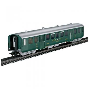 Set 5 unità Vagone leggero H0 acciaio Märklin 43369