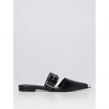 Alexander McQueen Mocca in pelle nera taglia 36
