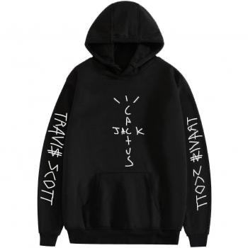 Sudadera con Capucha Travis Scott Unisex Negro L