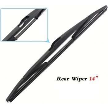 BROSHOO 14 Inch Rear Windscreen Wiper Blade for Ford Focus 2 (2004)