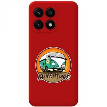 Funda Silicona Roja Personalizada Honor X8a Adventure