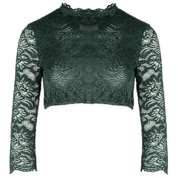 Spieth & Wensky Damenbluse AMSTERDAM, Dunkelgrün, 34