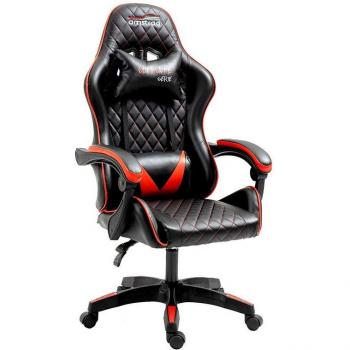 Chaise Gamer Amstrad Ultimate Noir Rouge