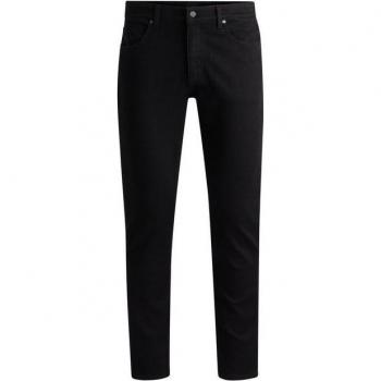 Jeans Maschile Nero Slim Hugo Boss Delaware