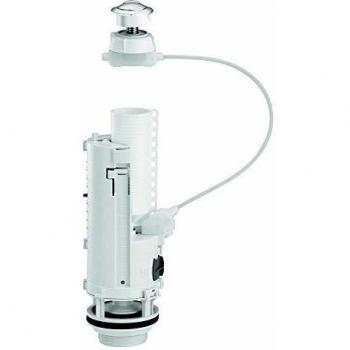 SIAMP Chasse d’eau double volume, câble 50/470 mm, sortie 5 cm, couleur blanche