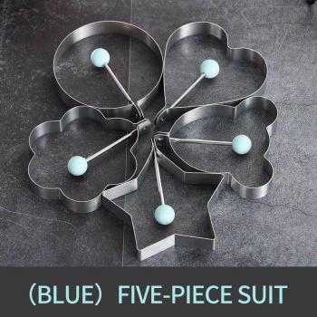 WORTHBUY 5 Teile Ei-Pfannkuchen Formen für die Küche