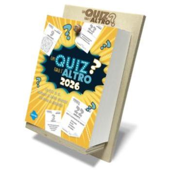 Calendario Letterario 2026 da Tavolo Biembi “Un Quiz Tira l’Altro”