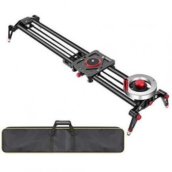 Neewer Camera Slider 1 metro con Contrappeso Volano e Gambe Regolabili