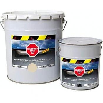 Revêtement sol époxy auto-lissant effet miroir, 10 kg