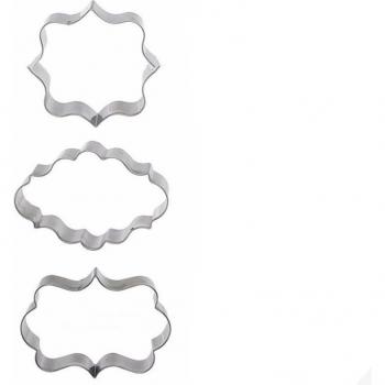 Kit Cortadores Fondant Nube Rectangular Kapmore