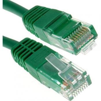 Green Network Ethernet RJ45 Cat5E UTP Patch LAN Copper Cable 15m