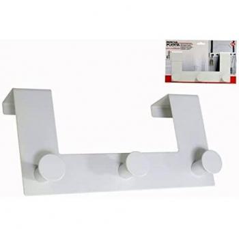 Gerimport Percha Puerta 3 Pomos 22x10,5cm