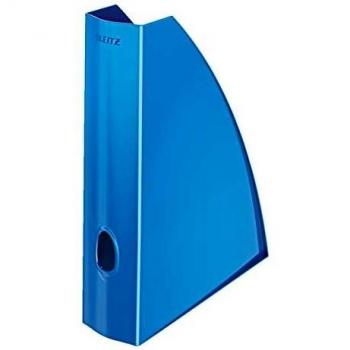 Leitz WOW Magazine File A4 Blue Metallic 52771036
