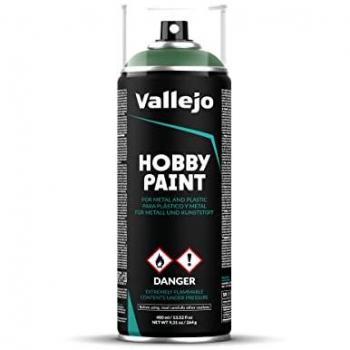 Spray Vallejo Verde Asqueroso para Metal, Plástico y Resina 400ml