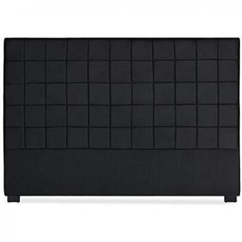 Menzzo Tête de lit Chess Simili Noir 180