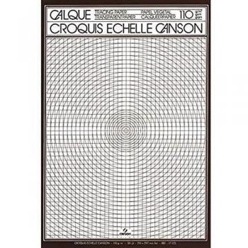 Bloc Transparente Canson A4 115g