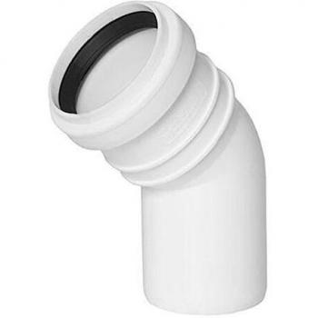 45° Sewer Pipe Elbow, 40 mm Diameter