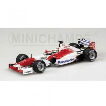 Minichamps 1/43 Scale Toyota F1 Race Car, with Allan McNish Graphics