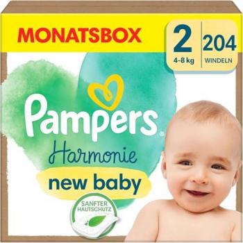 Pampers Couches Silence et Fraîcheur Taille 2