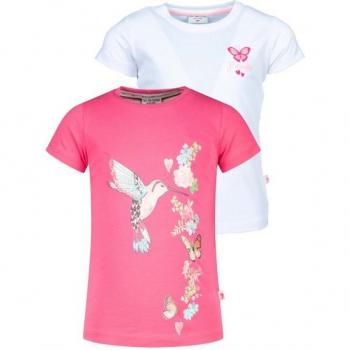 Mädchen SALT AND PEPPER Kolibri‑Blumen Tee (Gr. 92) 2‑Pack