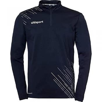 Uhlsport Score 26 Boys/Girls Half‑Zip Hoodie – Navy & White