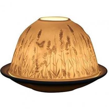 Lavender Light-Emitting Tealight Holder