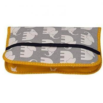 ULLENBOOM Borsa per pannolini elefanti giallo