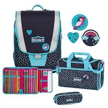 Scout Set de Carteras Escolares 4 Partes Ultra Poliéster 21.5 Litros