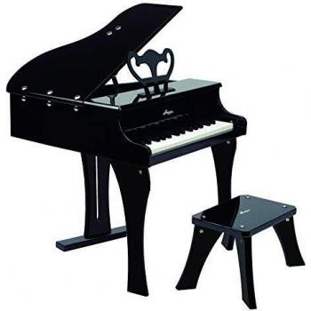Hape 30-key Happy Wooden Grand Musical Piano Black