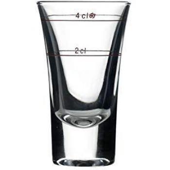 20 Stamper 2+4 cl Schnapsgläser DUBLINO original Bormioli