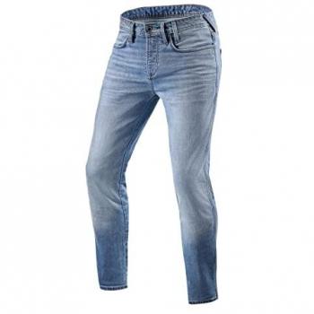 Rev'It! Piston 2 SK Jeans Moto Bleu Taille 31 Délavé