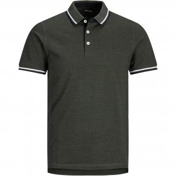 Polo Jack & Jones Paulos 5XL Verde Foresta