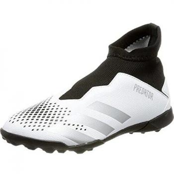 Adidas Predator 20.3 LL TF J (Basket) – Colore Bianco, Taglia 37 1/3 EU